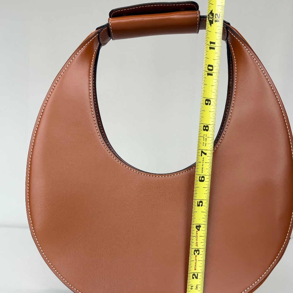 Staud Moon Bag in brown leather. Authentic. - Picture 13 of 14